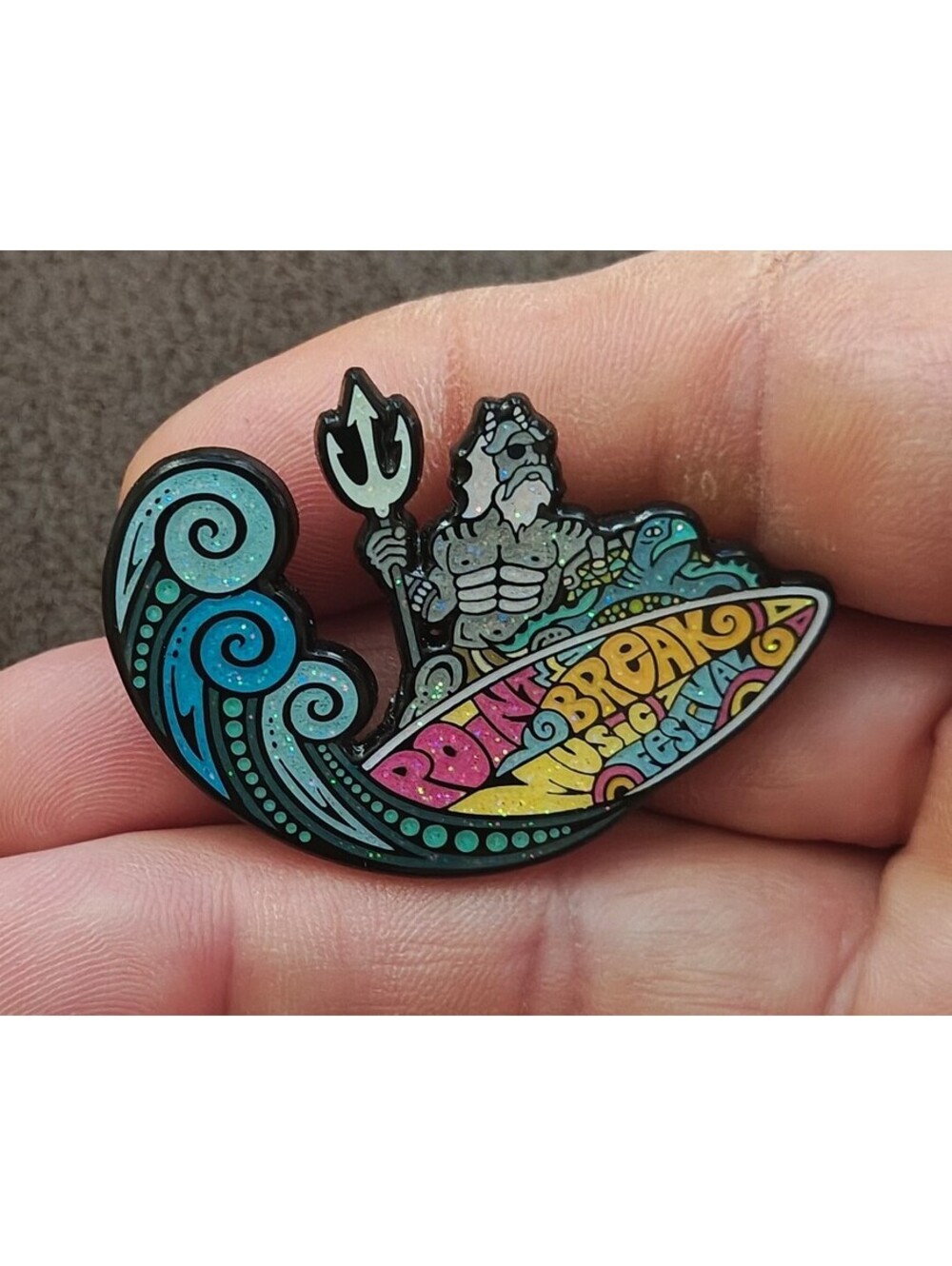 Danny Steinman Point Break Music Festival 2024 VIP Pin-LE 045/420 Low Number #45